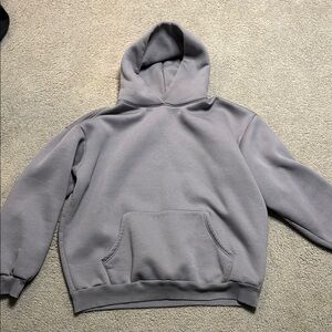Men's Gray Hoodie Sweater